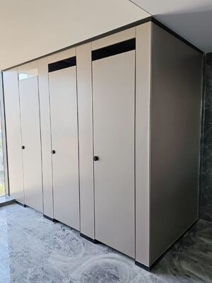 Phenolic HPL Toilet Partition Panels | Commercial Washroom Stall Dividers
